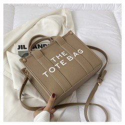 Versatile Letter Printed Tote Bags For Women