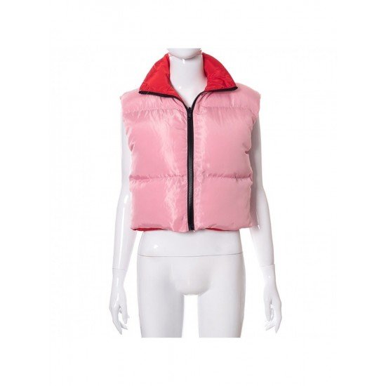 Front And Back Wear Women's Sleeveless Cotton Jacket Front And Back Wear Women's Sleeveless Cotton Jacket