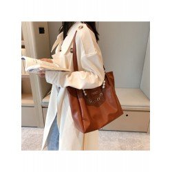 PU Pure Color Large Capacity Women's Bag  PU Pure Color Large Capacity Women's Bag