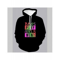 Men Printing Hooded Casual Sweatshirt  Men Printing Hooded Casual Sweatshirt