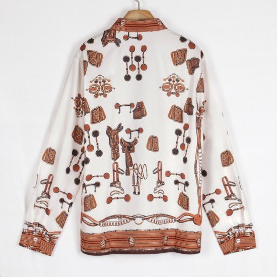  2024 Autumn Retro Men's Long Sleeve Shirt