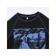  2024 Round Neck Printing Casual Crop Top