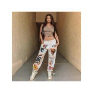  Fashion Multi-pattern Women's Casual Long Pants