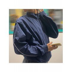 Patchwork Zipper Up Sports Coats For Women Patchwork Zipper Up Sports Coats For Women