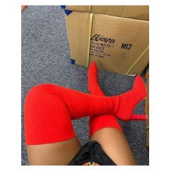 Fall Solid High Heel Over The Knee Boots Fall Solid High Heel Over The Knee Boots