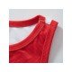  Summer 2024 Round Neck Figure Pattern Crop Tank