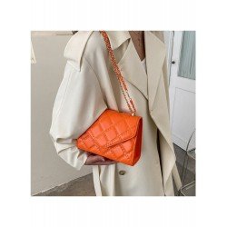 PU Rhombic Pattern Pure Color Shoulder Bags  PU Rhombic Pattern Pure Color Shoulder Bags