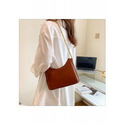 PU Pure Color Women's Shoulder Bag  PU Pure Color Women's Shoulder Bag