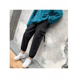 Loose Pure Color Corset Pants For Women  Loose Pure Color Corset Pants For Women