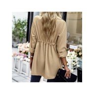  2024 New Commuter Pure Color Women's Coats
