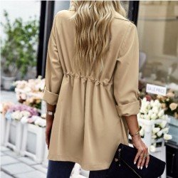  2024 New Commuter Pure Color Women's Coats
