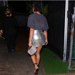  Summer Silver Fashion Snake Print Strappy Skirt