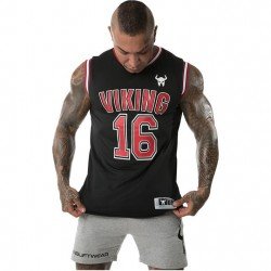  Summer Letter Printed Men's Sleeveless Vest