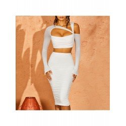 Sexy See Through Top And Long Skirt Suits  Sexy See Through Top And Long Skirt Suits