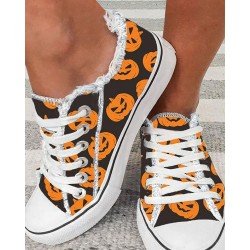 2024 Canvas Printed Strappy Women's Flat Shoes  2024 Canvas Printed Strappy Women's Flat Shoes