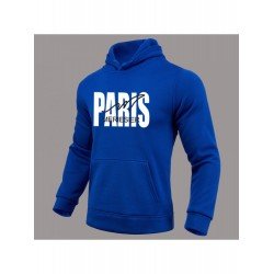 Men Letter Printed Hooded Black Tops Men Letter Printed Hooded Black Tops