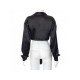  2024 Autumn Black Irregular Women's Shirts