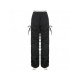  2024 Casual Ruched Pure Color Overalls Pants