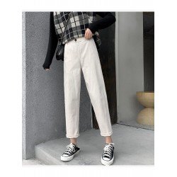Pure Color High Waist Casual Women's Pants  Pure Color High Waist Casual Women's Pants