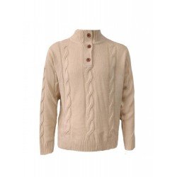 Pure Color Knitting Long Sleeve Sweater  Pure Color Knitting Long Sleeve Sweater