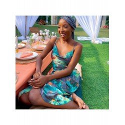 Stylish Backless Cowl Neck Sleeveless Midi Dress Stylish Backless Cowl Neck Sleeveless Midi Dress