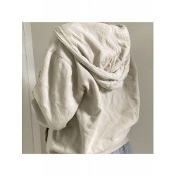 Pockets Printed Zipper Up Loose Women Coats