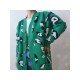  2024 V-neck Animal Print Women's Sweater