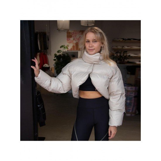  2024 New Irregular Women's Short Down Coats