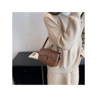  PU Pure Color Women's Shoulder Bag