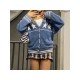  2024 Autumn Five-pointed Star Wool Jacket