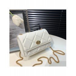 Simple PU Rhombus Lattice Pure Color Chain Bag  Simple PU Rhombus Lattice Pure Color Chain Bag