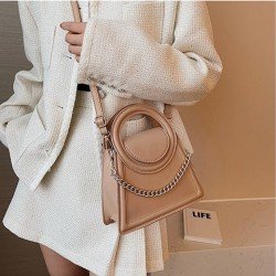 Trendy Chain Black Shoulder Bags For Women