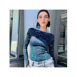 Fall Slim Fit Printed Ladies Tops Fall Slim Fit Printed Ladies Tops