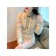  2024 Fall Elegant Bow Women's Long Sleeve Shirt