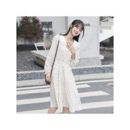  2024 New Floral Women's Long Sleebve Dress