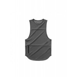 Men's Quick-drying Zipper Pure Color Sports Tanks  Men's Quick-drying Zipper Pure Color Sports Tanks