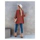  2024 Fall V-Neck Pure Color Women's Sweater