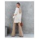  2024 Fall V-Neck Pure Color Women's Sweater