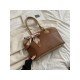  PU Large Capacity Contrast Color Women's Bags