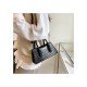  2024 New Pure Color PU Versatile Bag