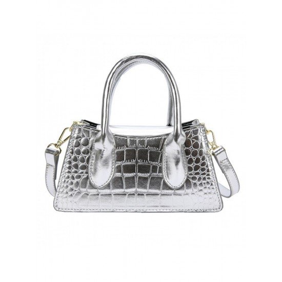  2024 New Pure Color PU Versatile Bag