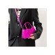  2024 New Pure Color PU Versatile Bag