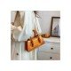  2024 New Pure Color PU Versatile Bag
