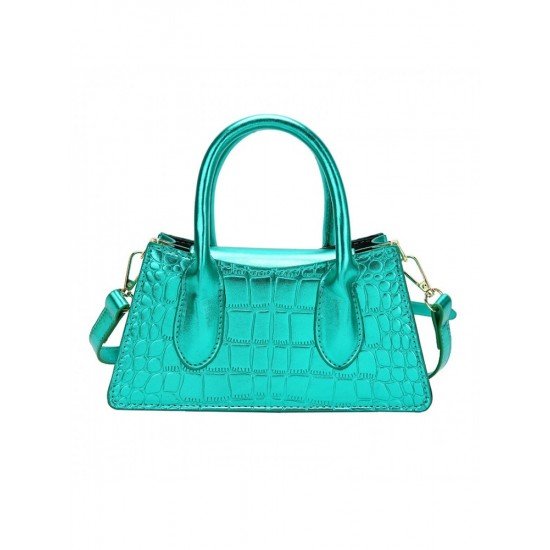  2024 New Pure Color PU Versatile Bag