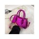  2024 New Pure Color PU Versatile Bag