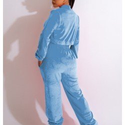 Sports Fall Matching 2 Piece Trouser Sets