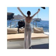  2024 Summer Sexy Backless Women's Beach Dress