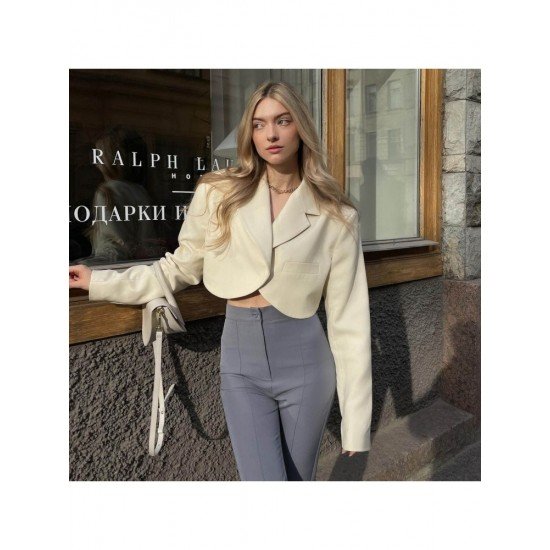  2024 Pure Color Casual Short Suit Coats