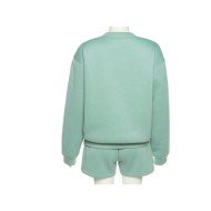  Loose Casual Pure Color Women's Trouser Sets