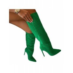 Fall Solid Stiletto High Boots For Women Fall Solid Stiletto High Boots For Women